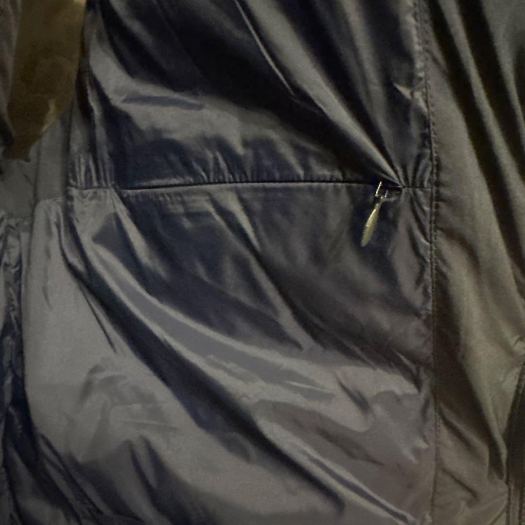 ピレネックスPYRENEX ダウン ランスベスト ネイビー L