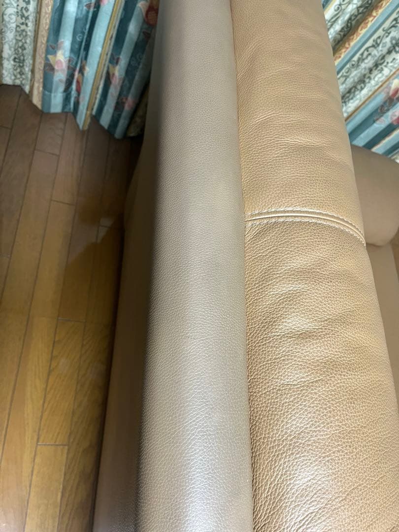 【GITIO】本革 大型ソファ たのメル便発送 約193×88×80cm