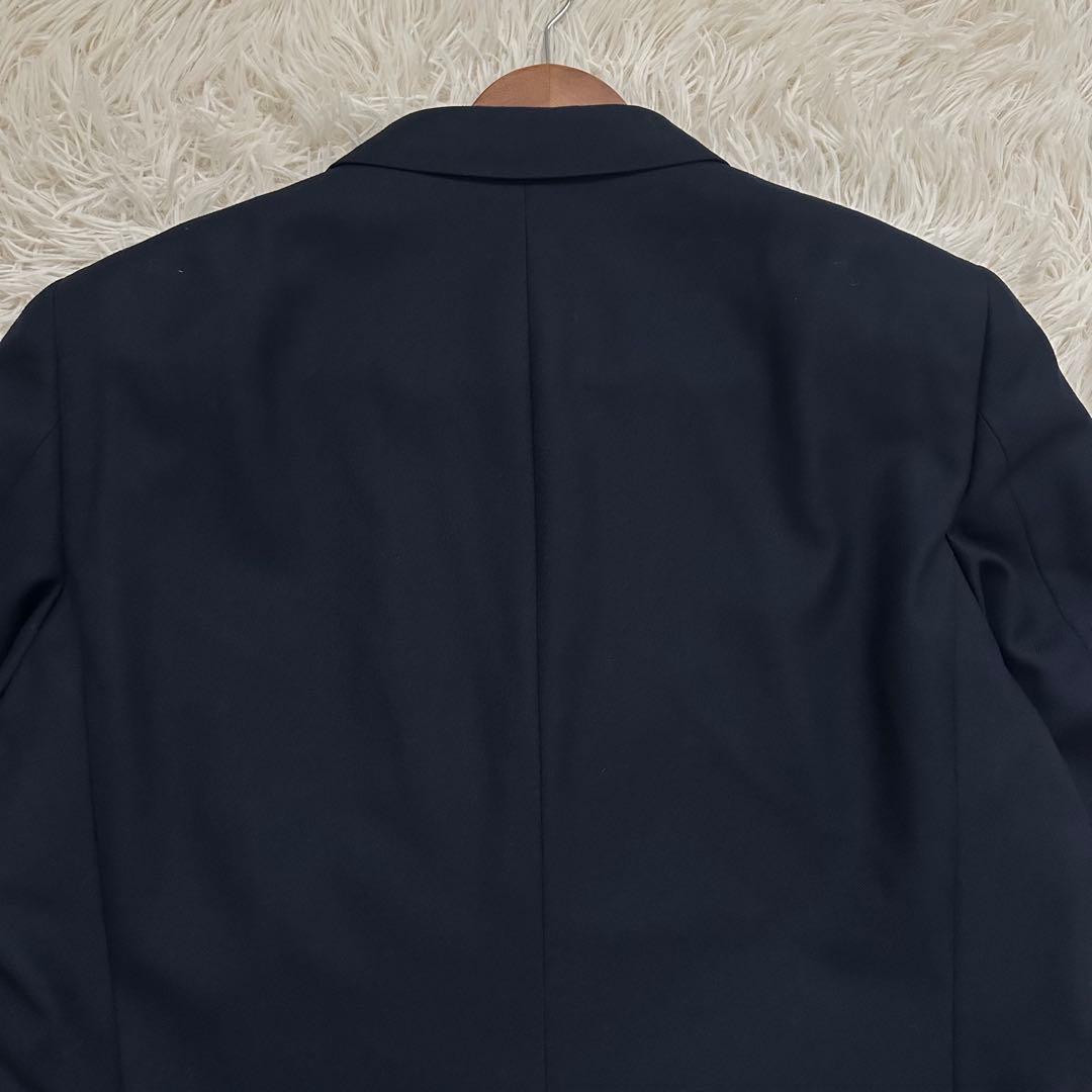 美品✨バーバリー 紺ブレ ダブルブレスト 金ボタン テーラードジャケット L
