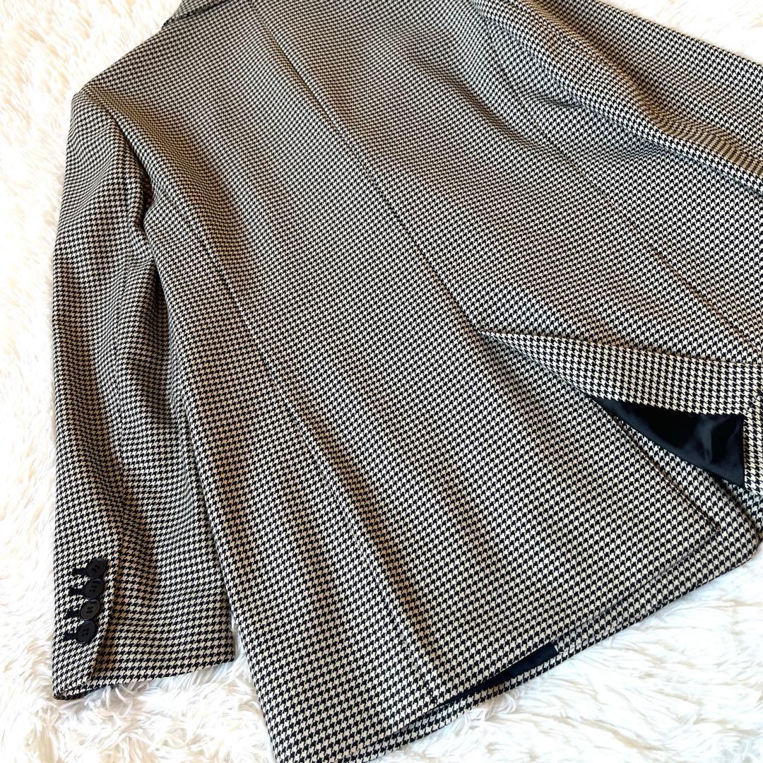 美品　23区【杏さん着用】ガンクラブチェックストレッチ ジャケット　M