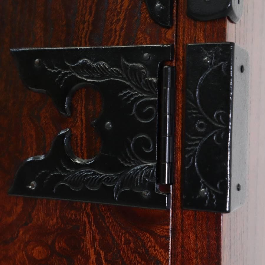 岩谷堂箪笥 テレビ台 ローボード AVボード 伝統工芸品 南部鉄器金具