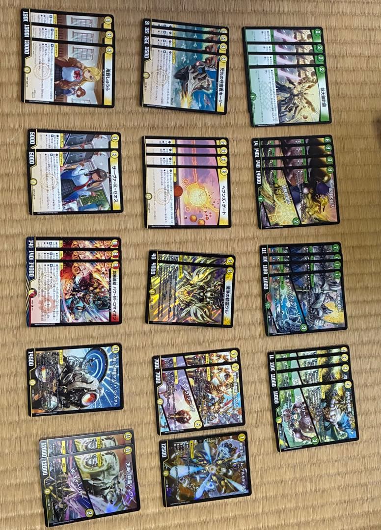 デュエルマスターズ 引退品 デッキ 9個 スリーブ その他カード値下げ可能‼️