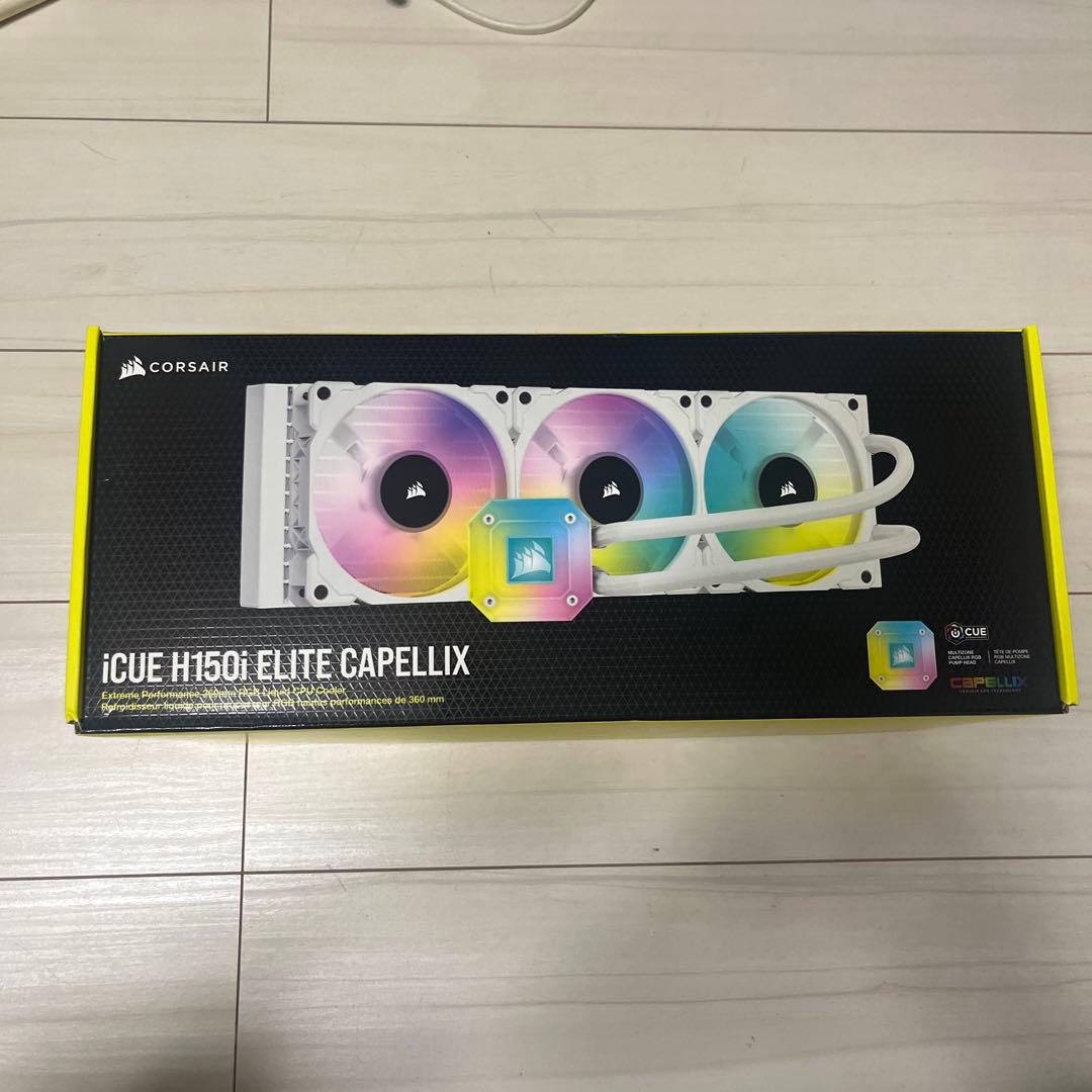 PC用ファン・クーラー CORSAIR iCUE H150iELITE CAPELLIX