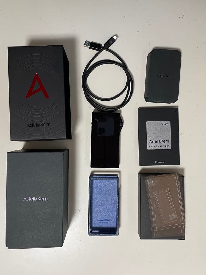 ポータブルプレーヤー Astell&Kern SA700 onyx black