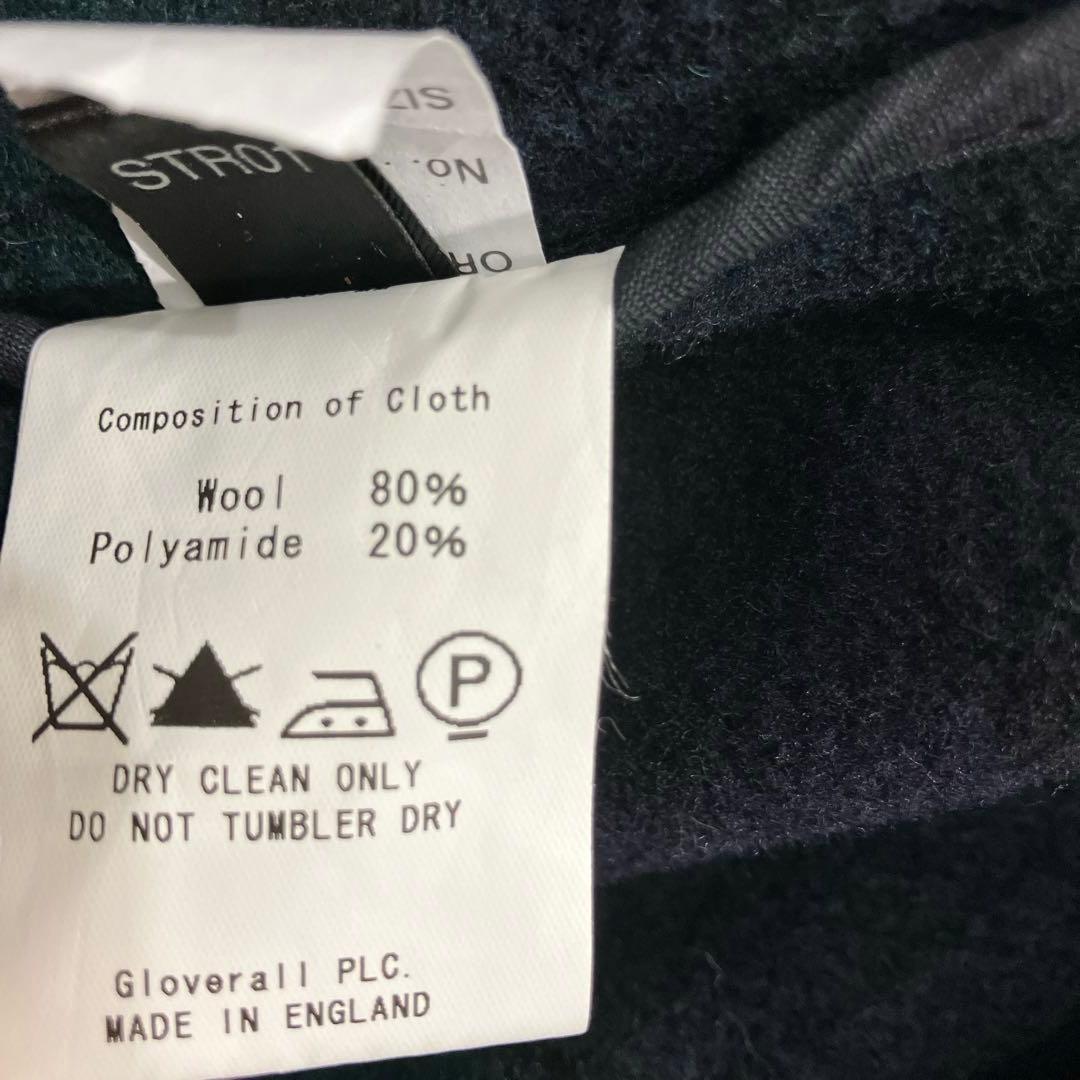 【希少サイズ】美品　グローバーオール　英国製　ロングダッフルコート　3XL相当