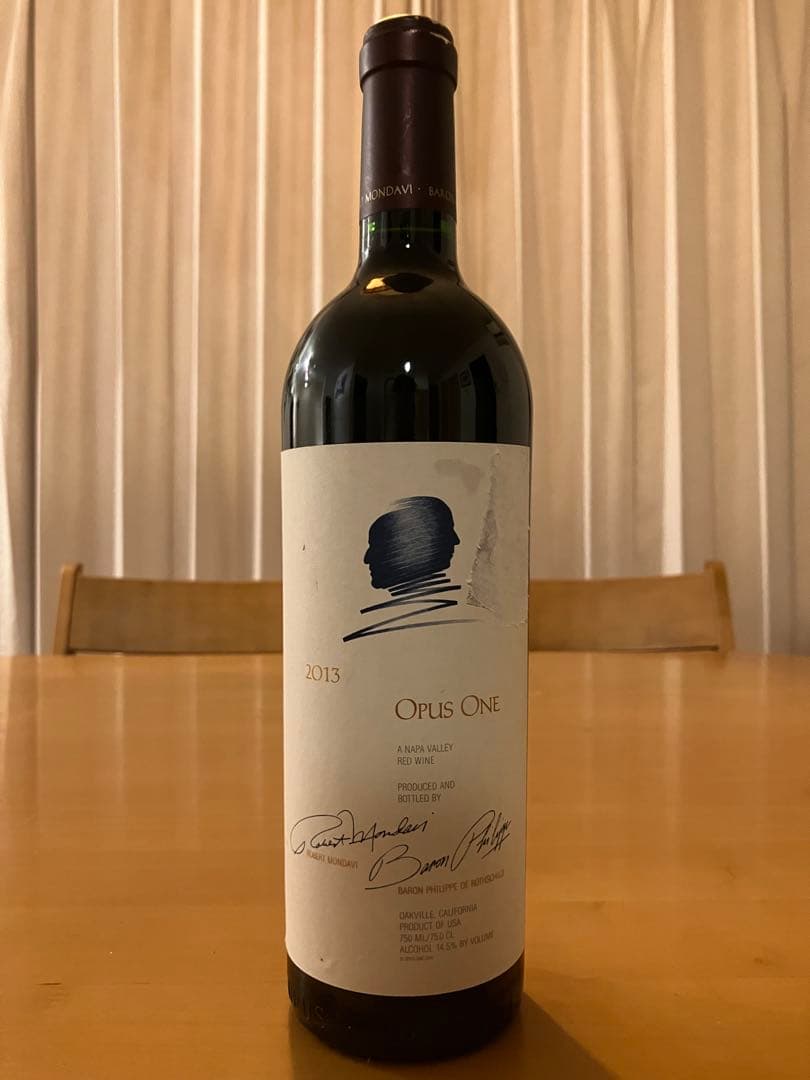 Opus One 2013 赤ワイン ナパバレー
