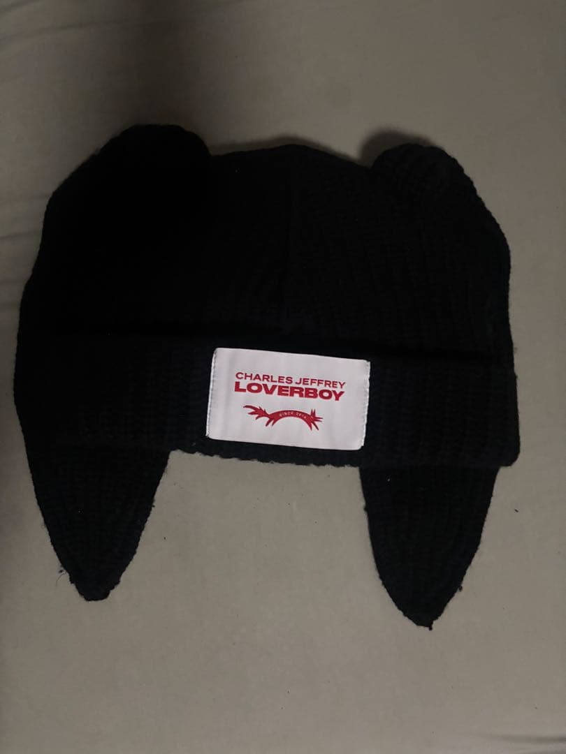 CHARLES JEFFREY LOVERBOY ニット帽 ラビット 男女兼用