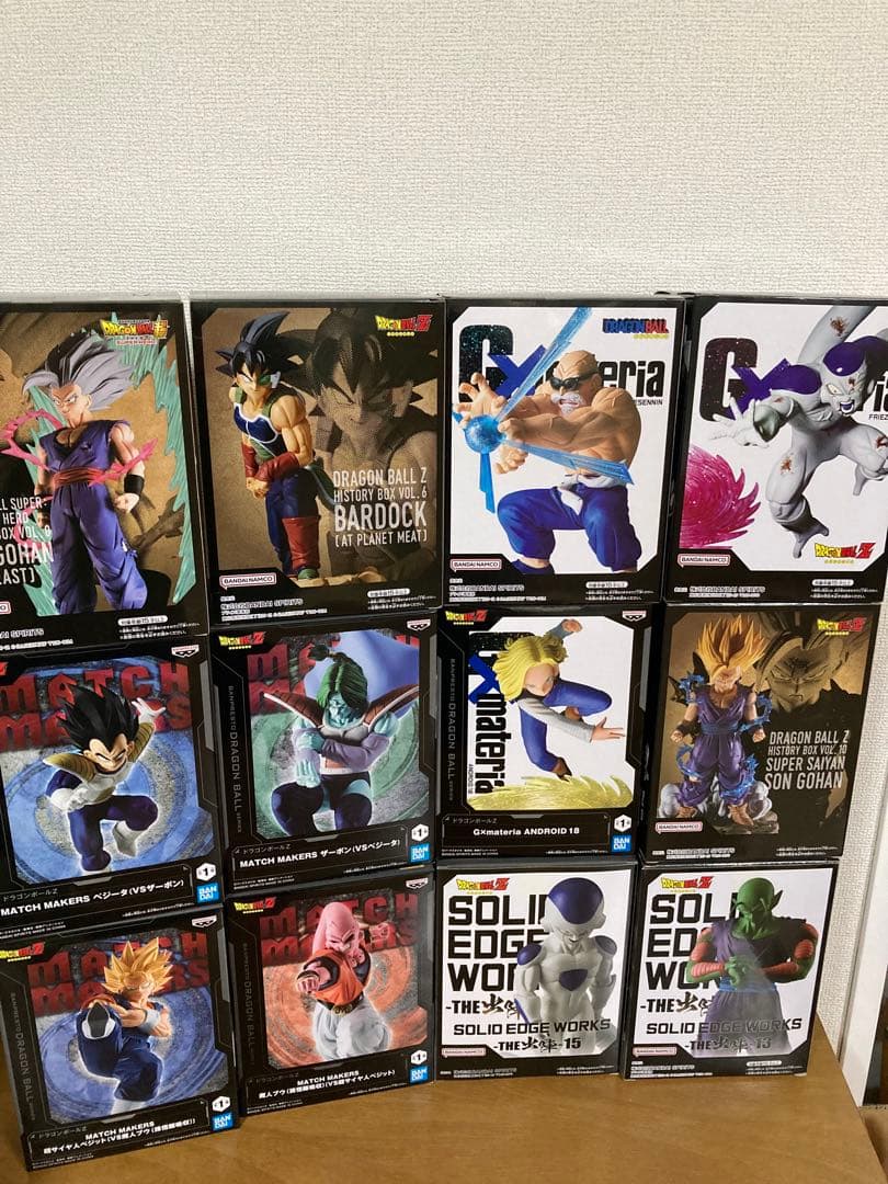 【新品・未開封】孫悟飯　バーダック　亀仙人　フリーザ　ベジータ　ザーボン　ブウ