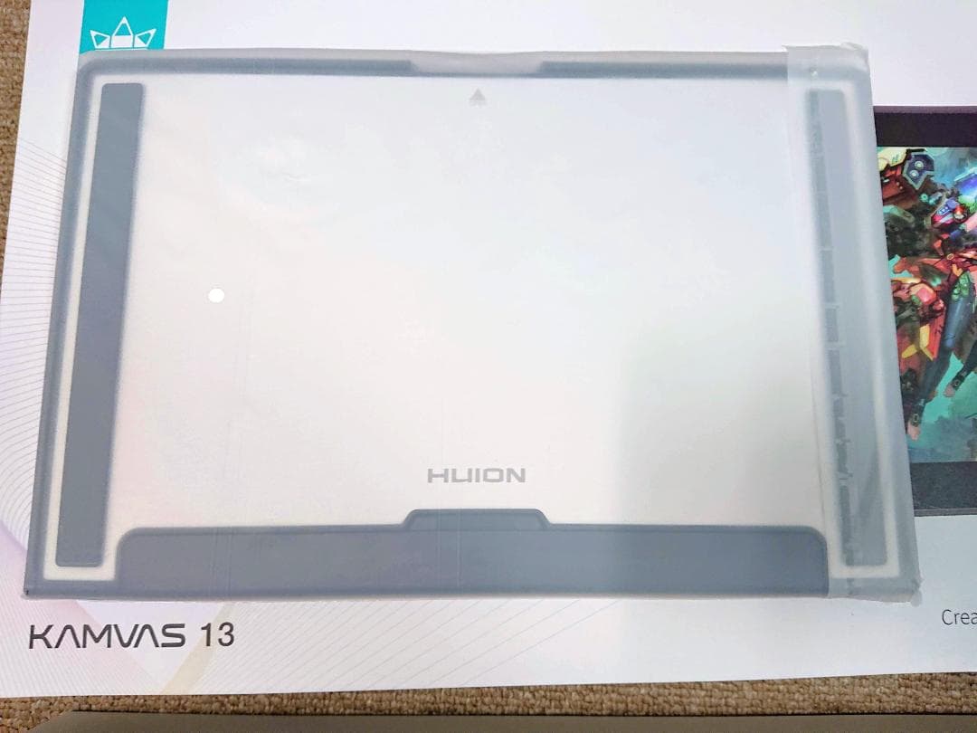【ほぼ未使用】液タブ HUION Kamvas 13 / 13.3型 スタンド付