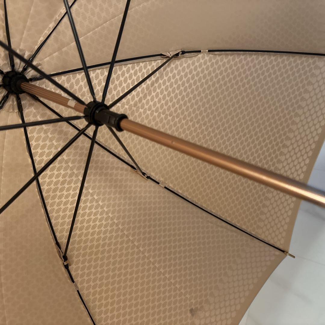 CELINE セリーヌ マカダム トリオンフ 総柄 ゴールド 長傘 レディース