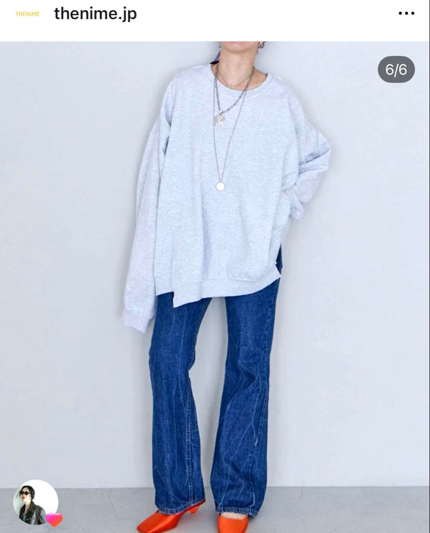 thenime 別注　OLDPARK BAGGY SWEAT スウェット