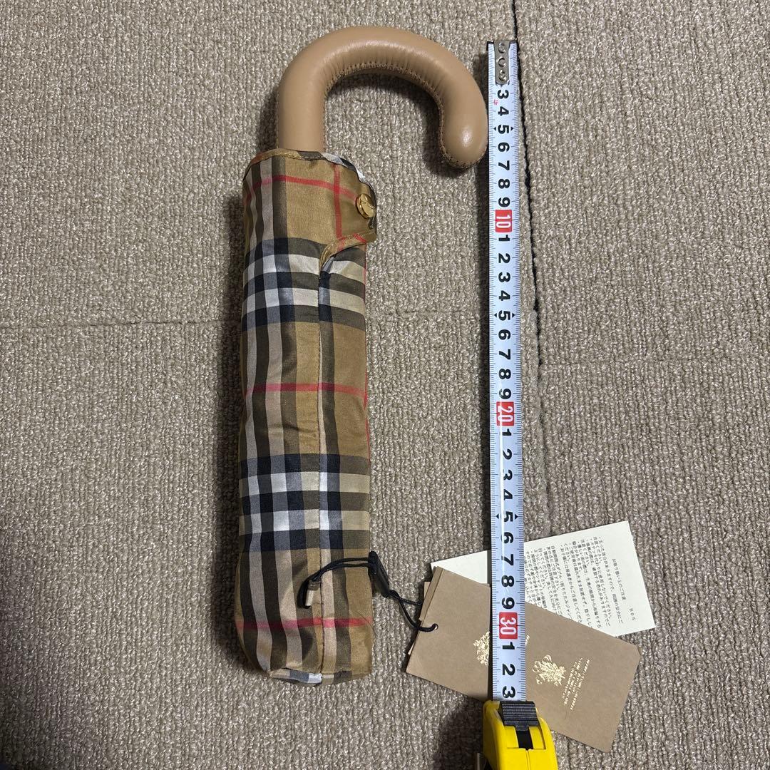 バーバリー　雨傘　折りたたみ傘　男女兼用