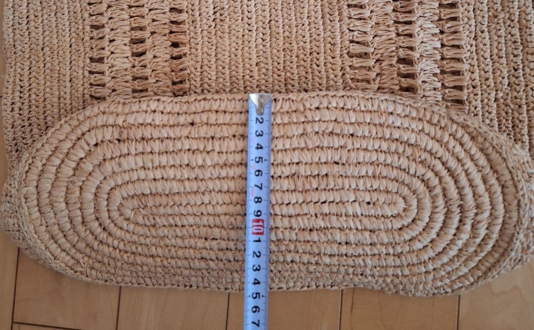 A POINT ETC★アポワンウテセ★ラフィア★かごバッグ