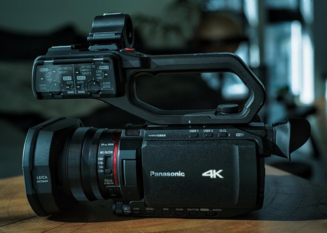 通電19h■4K 業務用カメラHC-X2000+バッテリー3本等セット