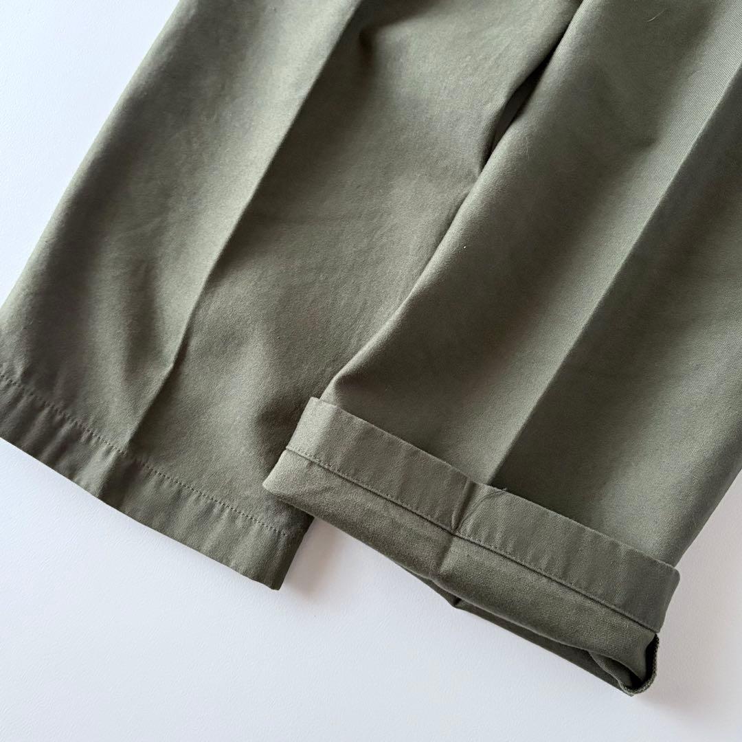 美品　ドゥーズィエム クラス　Baker military　ベイカーパンツ　36