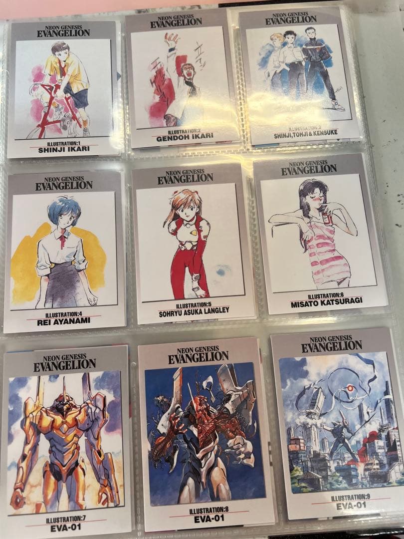 エヴァカードダスマスターズ&天田印刷トレカバインダー付セット