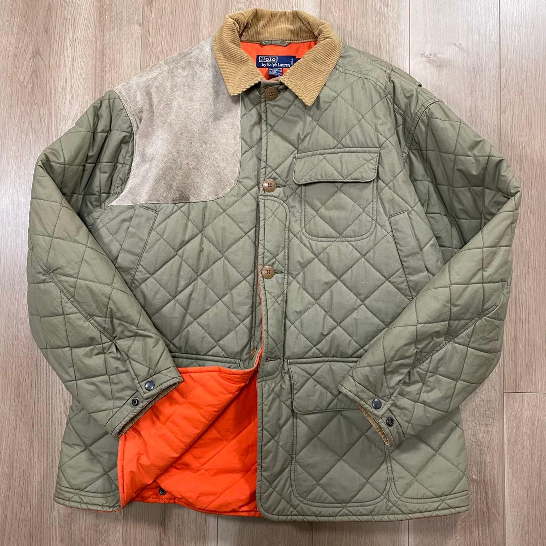 【希少】ラルフローレン 90s ハンティングジャケット 中綿　Lサイズ