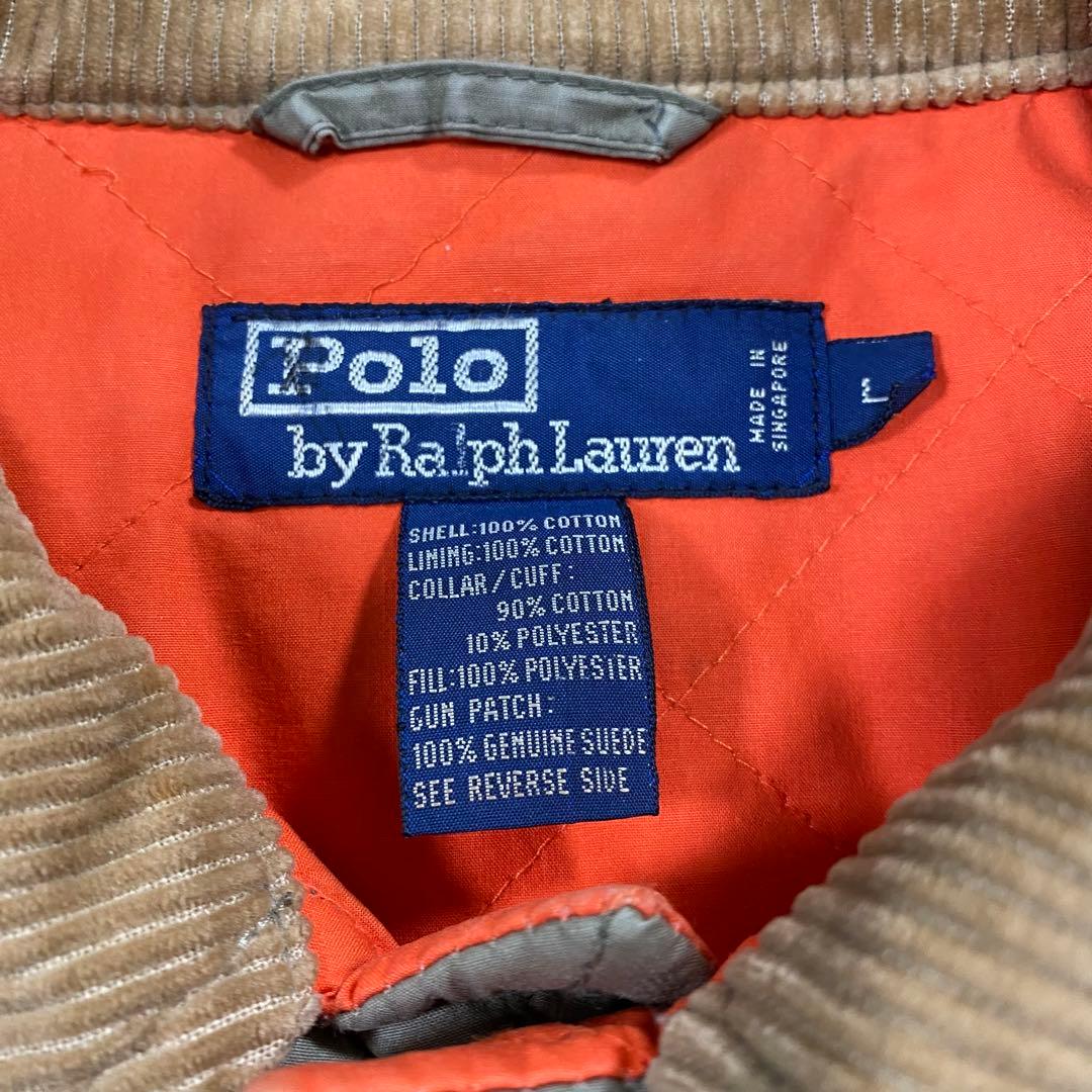 【希少】ラルフローレン 90s ハンティングジャケット 中綿　Lサイズ