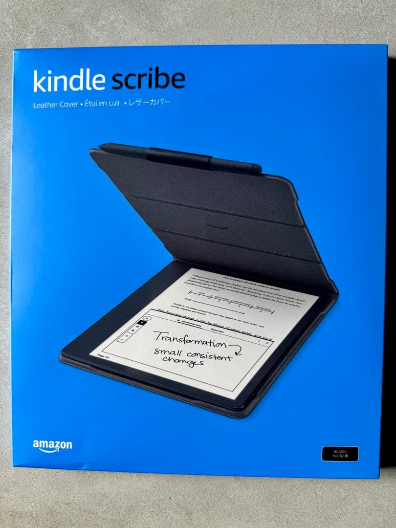 Kindle Scribe (64GB)プレミアムペン、純正カバー付き