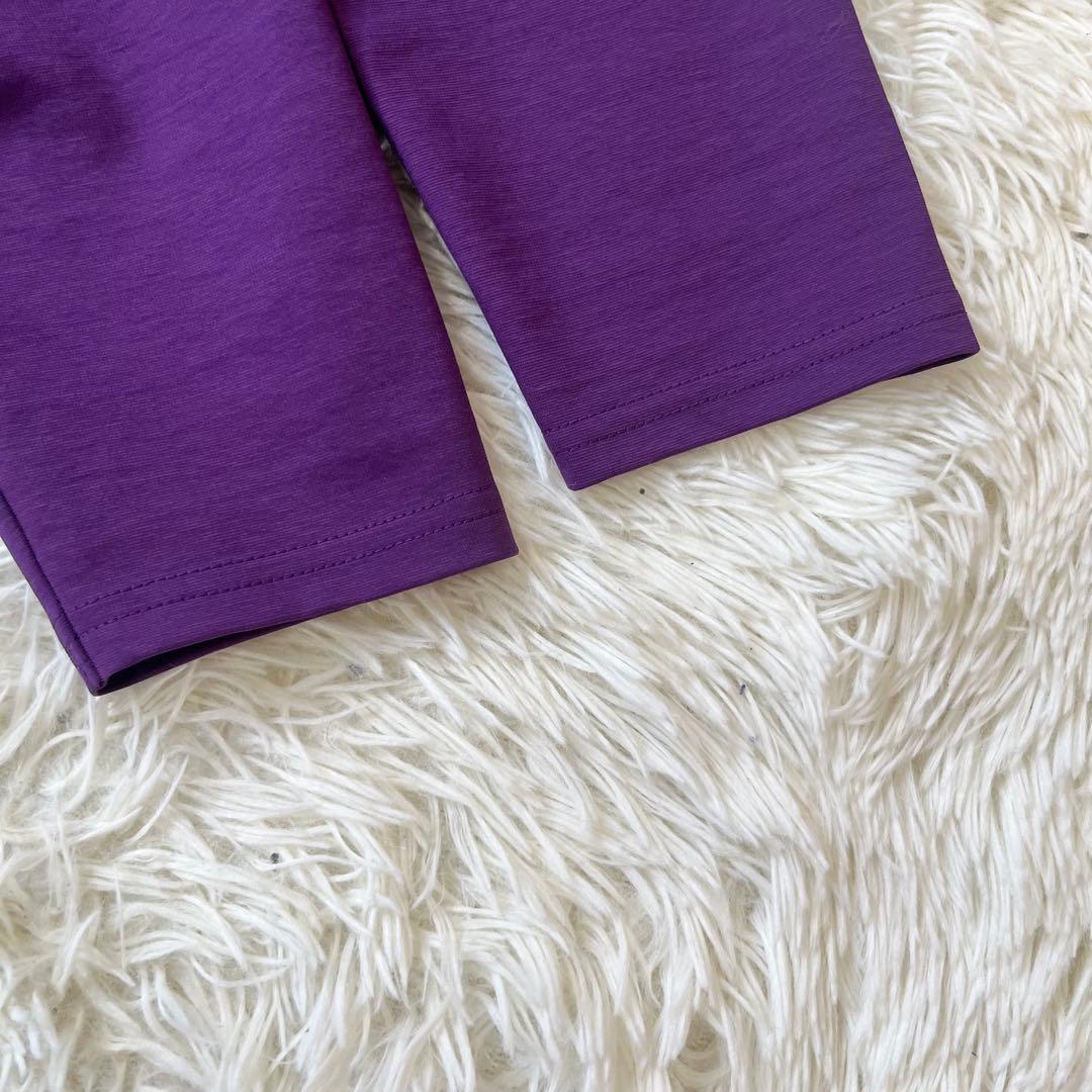 ★美品★LE PHIL ハイストレッチポンチジャージートップス　パープル