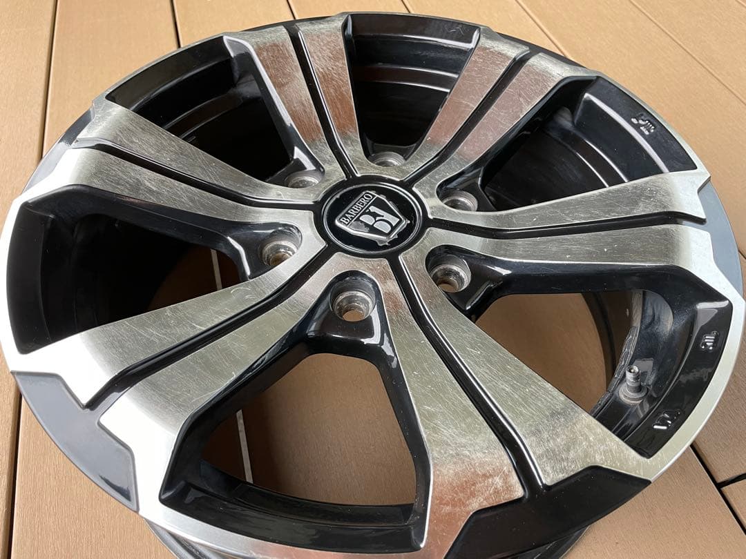 あBARBERO バルベロ アーバングランデ 17インチ ホイールのみ4本