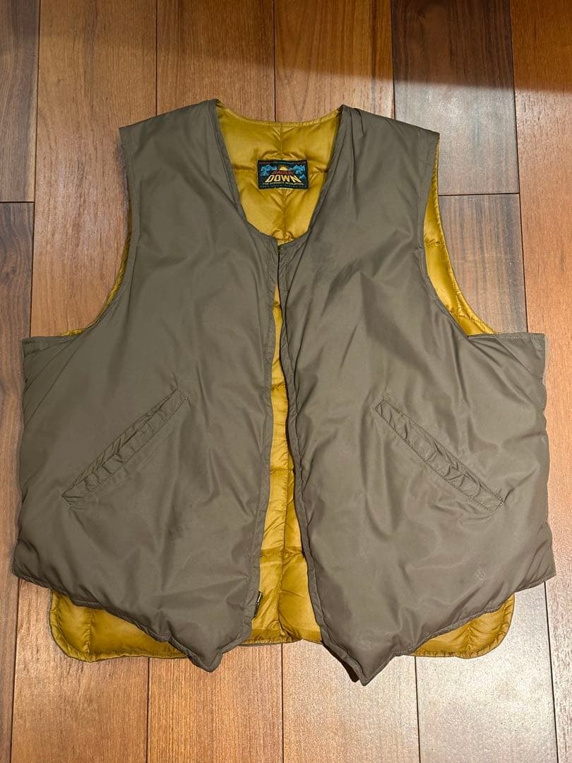 60s エディーバウアー 日の出タグ ダウンベスト 42-44 ビンテージ