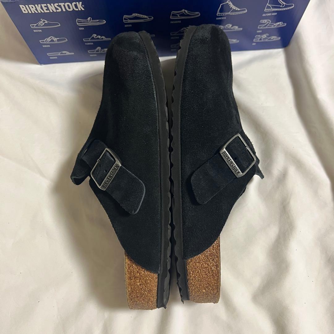 BIRKENSTOCK Boston スエードレザー black 41