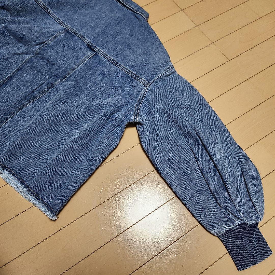 ヤマダヤVinボリュームスリーブデニムジャケット 新品ブルー