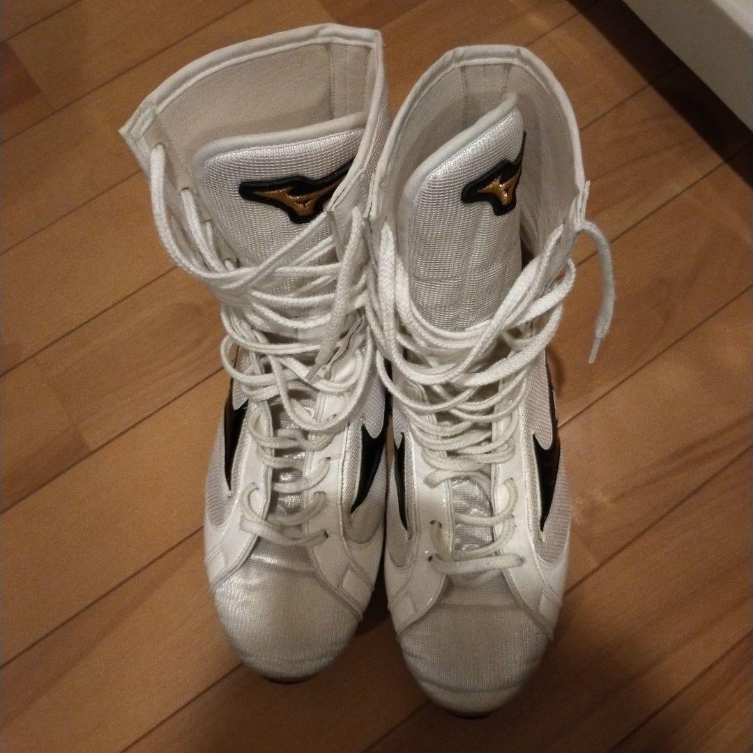Mizuno ボクシングシューズ フィニッシャー　ホワイト/ブラック