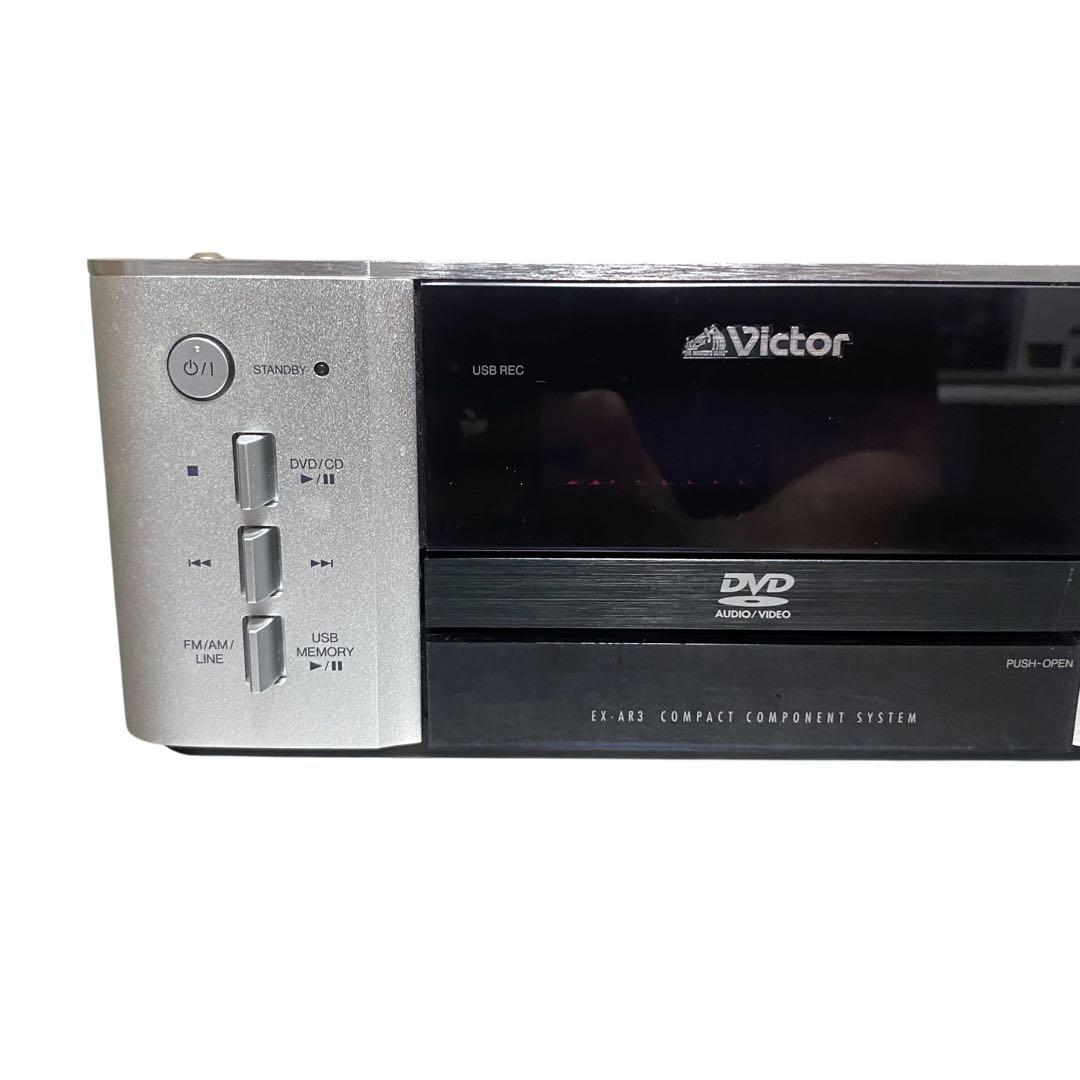 【美品】VICTOR CA-EXAR3 コンポ　JVC リモコン付