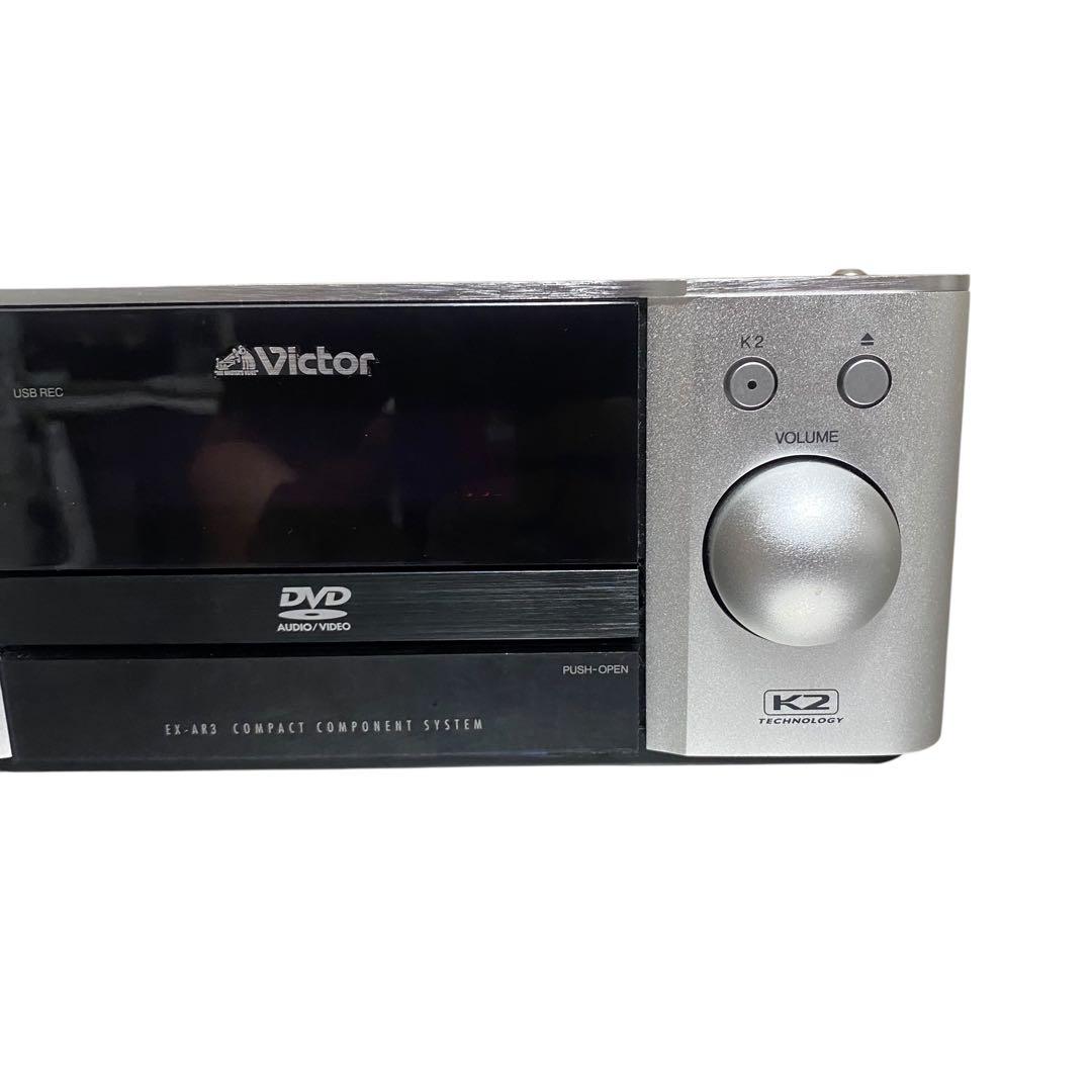 【美品】VICTOR CA-EXAR3 コンポ　JVC リモコン付