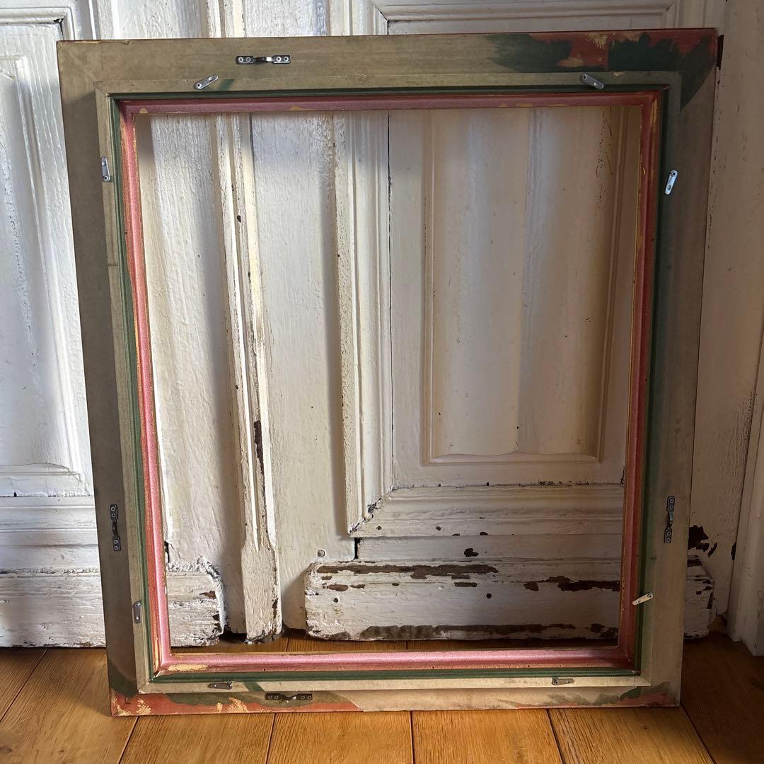 大きな額縁になります。フレーム　検　アンティーク