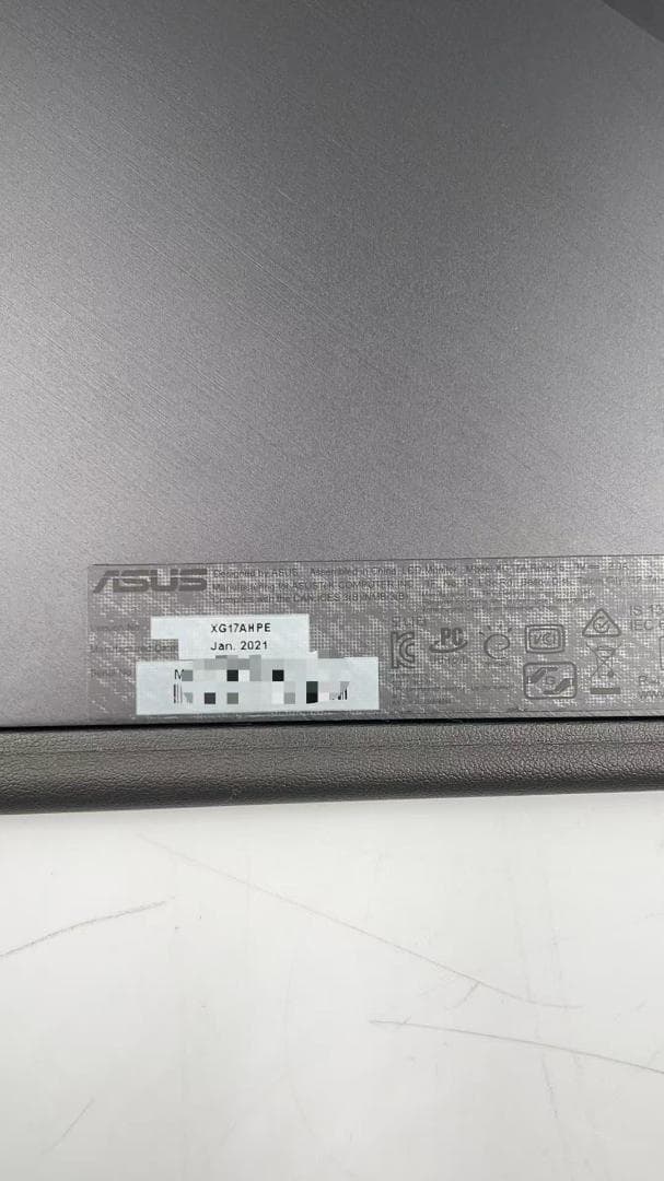 エイスース ASUS 17.3インチモニター XG17AHPE