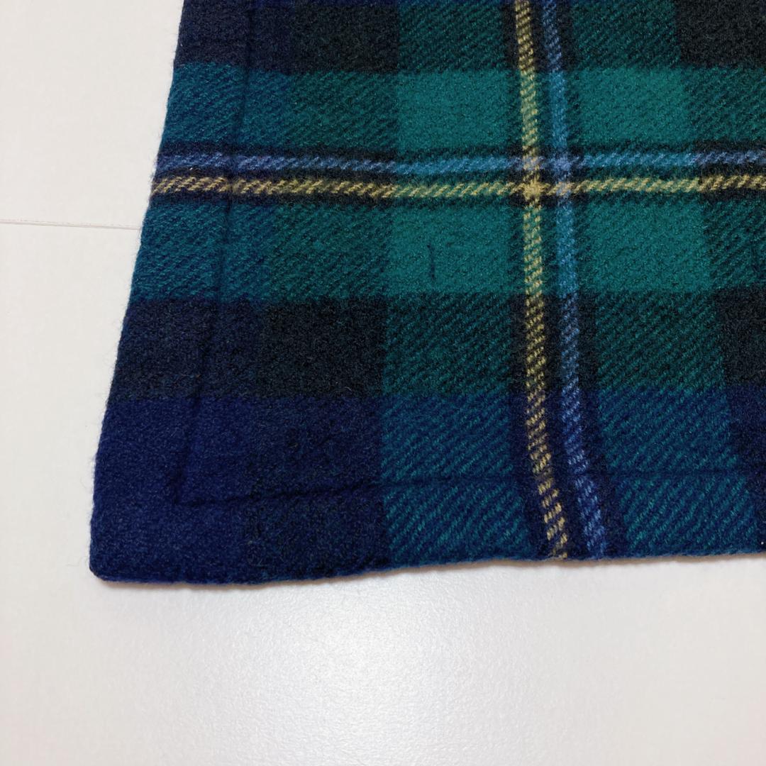 【新品】Ralph Lauren ラルフローレン チェック柄ひざ掛け ウール
