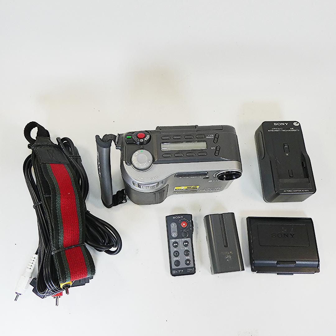 動作良好ソニー CCD-SC55 Video.Hi8デジタルビデオカメラDVD化