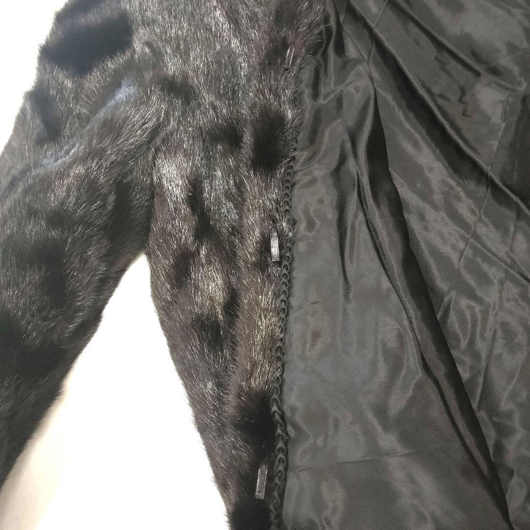 はっぴいもも様、専用【定価88万円】 サガミンク 毛皮 リアルファー 11号 L