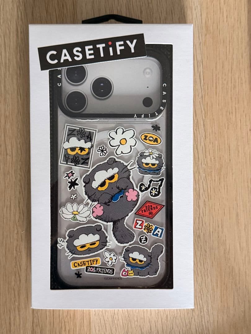iPhoneアクセサリー CASETIFY ZOA Sticker Case iPhone 17pm