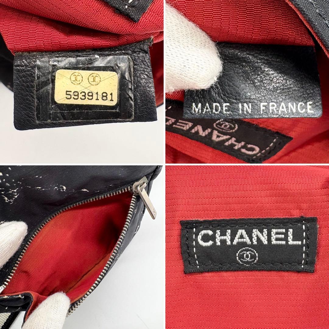 【極美品 Gカード】シャネル ウエストポーチ ショルダーバッグ シリアルシール