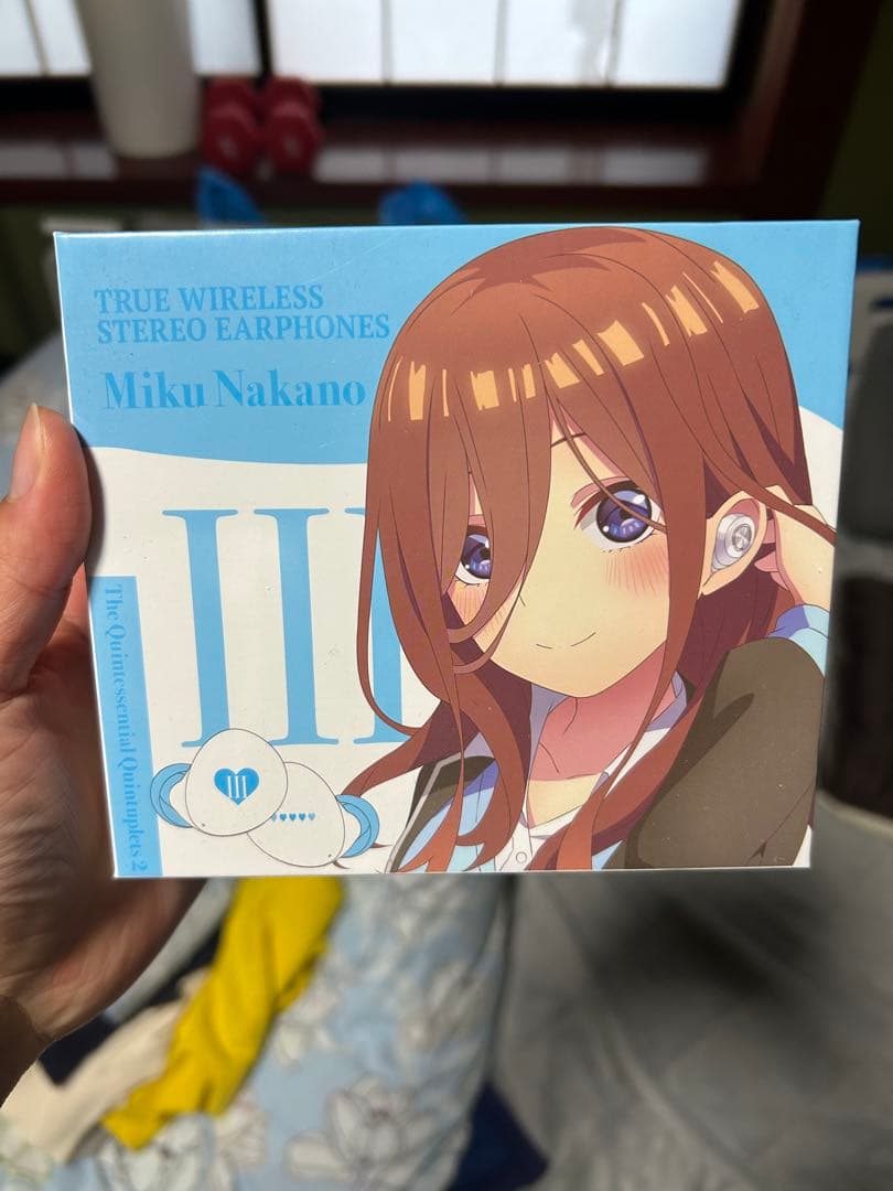 【希少・新品未開封】五等分の花嫁 中野三玖 ワイヤレスイヤホン