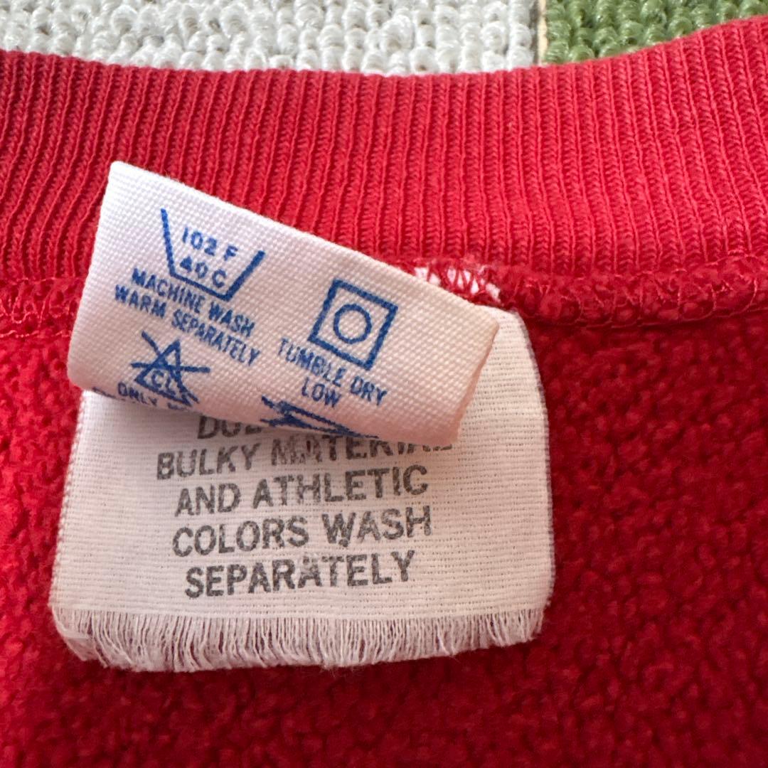 Champion reverse weave 80s XL レッド　アイオア