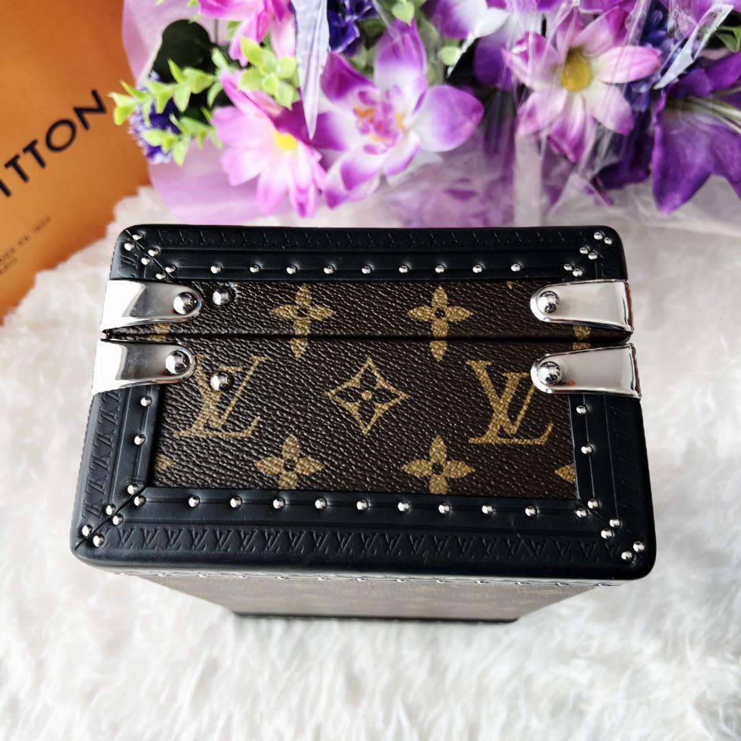 美品　LOUISVUITTONヴィトン　トランク　ジュエリー　ケース　モノグラム