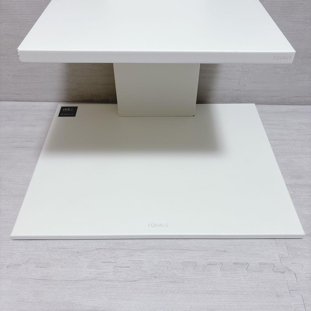 EQUALS イコールズ WALL V2 ロータイプ サテンホワイト 棚板無し