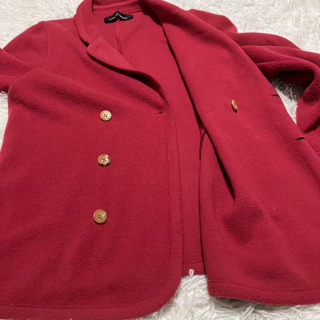 トリココムデギャルソン テーラードジャケット フリース ボア AD1993