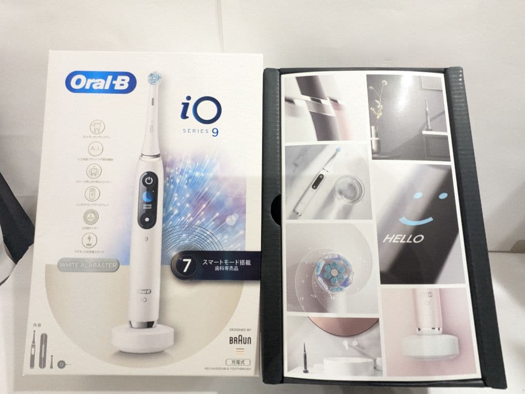 未使用　Braun ブラウン オーラルB 電動歯ブラシ iOM9.2I1.1BW