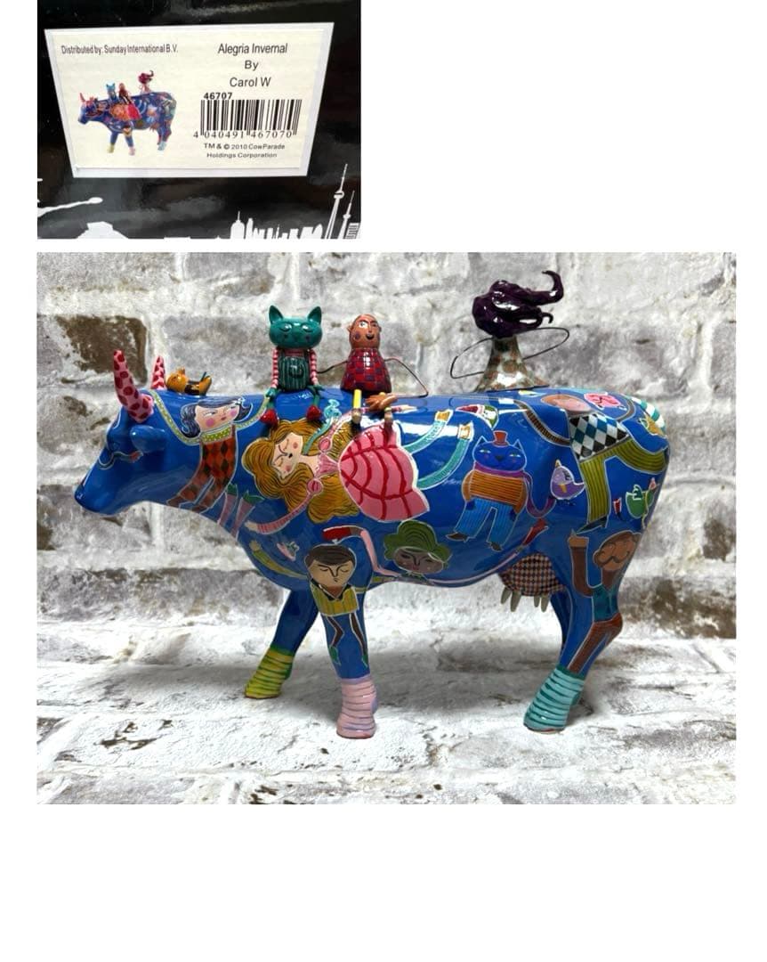 Cow Parade 2010 Carol W カウパレード 丑年 干支飾り 牛