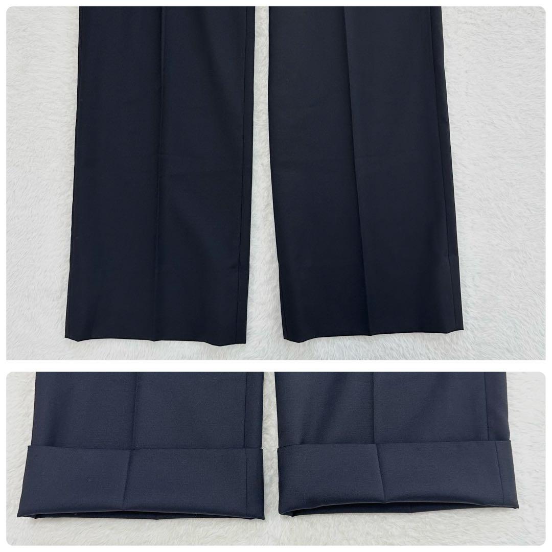 美品✨セオリー × ロロピアーナ セットアップ スーツ ブラック Lサイズ 40