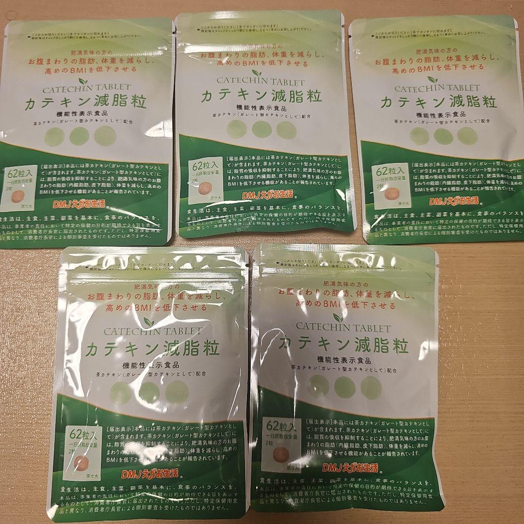 カテキン減脂粒 62粒 5袋