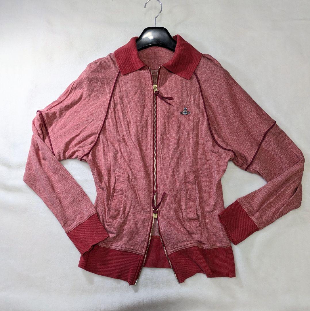 ヴィヴィアン　トラックジャケット　変形　総柄