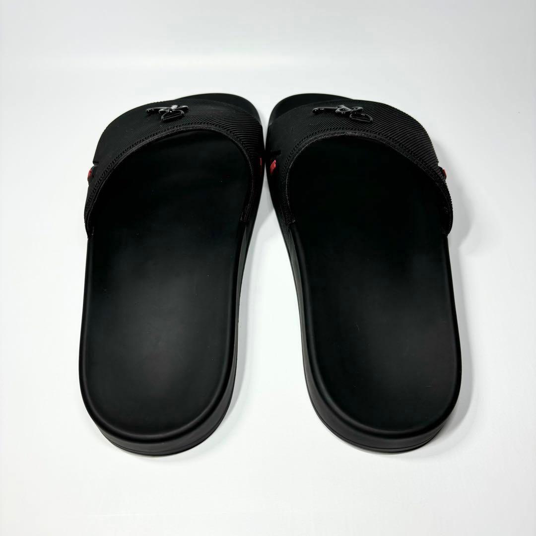 新品 Raf Simons Astra Slide Black Red EU40