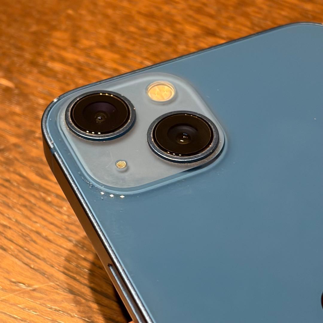 iPhone13 本体 ブルー 128GB SIMフリー 箱付き